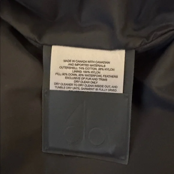 Moose Knuckles Original 3Q Fur Jacket – Size L – Granite / Black Fox Fur - Picture 9 of 16